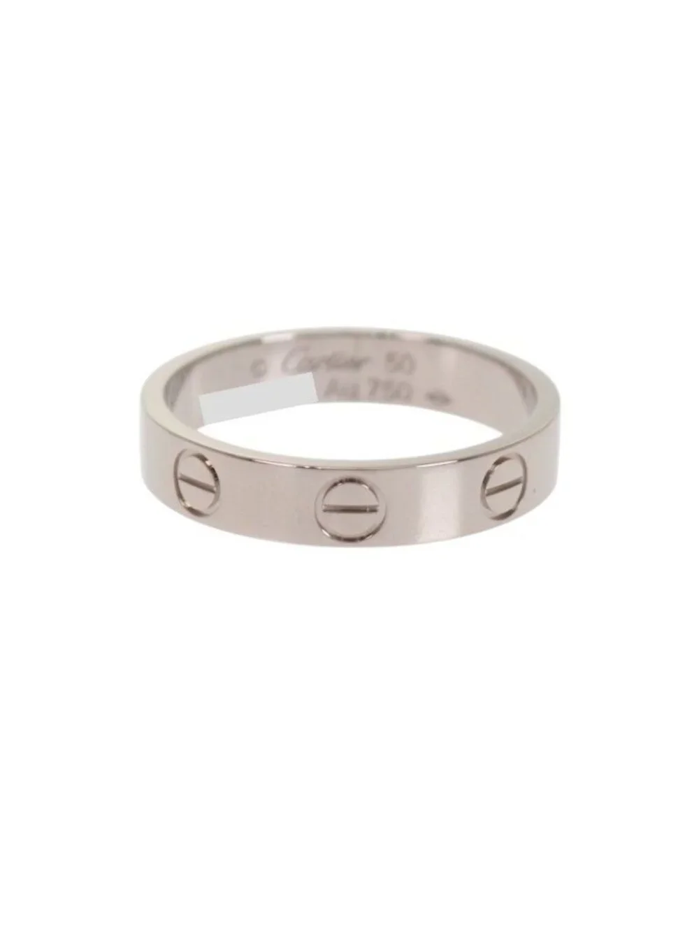 Cartier Love Ring Small Genus 18k White Gold